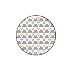 Triangles And Other Shapes           Hat Clip Ball Marker by LalyLauraFLM