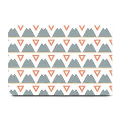 Triangles And Other Shapes          Large Bar Mat by LalyLauraFLM