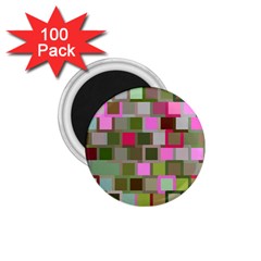 Color Square Tiles Random Effect 1 75  Magnets (100 Pack)  by Nexatart