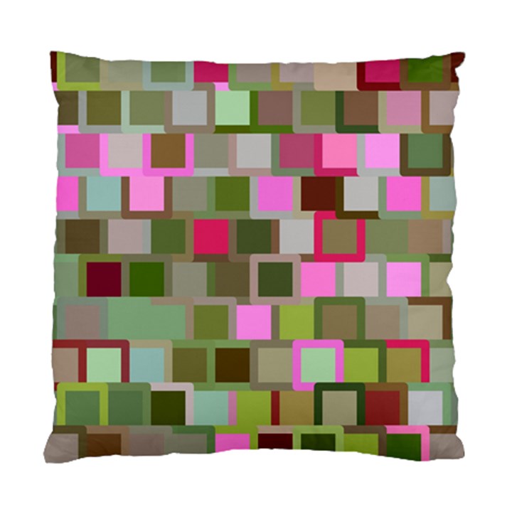 Color Square Tiles Random Effect Standard Cushion Case (One Side)