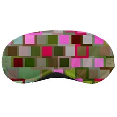 Color Square Tiles Random Effect Sleeping Masks by Nexatart