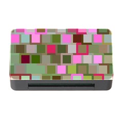 Color Square Tiles Random Effect Memory Card Reader With Cf by Nexatart