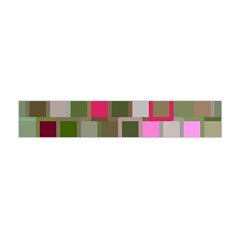 Color Square Tiles Random Effect Flano Scarf (mini) by Nexatart