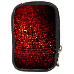 Red Particles Background Compact Camera Cases by Nexatart