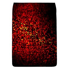 Red Particles Background Flap Covers (l)  by Nexatart