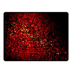 Red Particles Background Double Sided Fleece Blanket (small)  by Nexatart