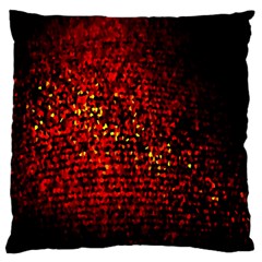 Red Particles Background Standard Flano Cushion Case (one Side) by Nexatart