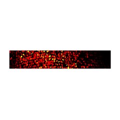 Red Particles Background Flano Scarf (mini) by Nexatart