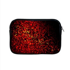 Red Particles Background Apple Macbook Pro 15  Zipper Case by Nexatart