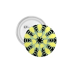 Yellow Snowflake Icon Graphic On Black Background 1 75  Buttons by Nexatart