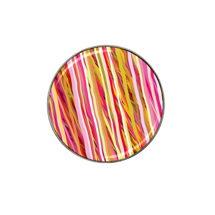 Color Ribbons Background Wallpaper Hat Clip Ball Marker (4 pack)