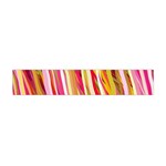 Color Ribbons Background Wallpaper Flano Scarf (Mini) Front