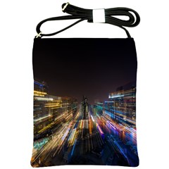 Frozen In Time Shoulder Sling Bags by Nexatart