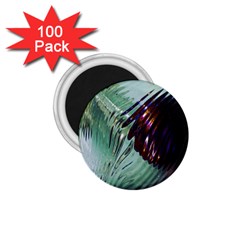 Out Of Time Glass Pearl Flowag 1 75  Magnets (100 Pack)  by Nexatart