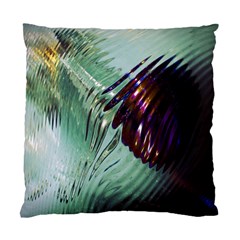 Out Of Time Glass Pearl Flowag Standard Cushion Case (one Side) by Nexatart