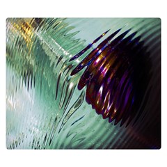 Out Of Time Glass Pearl Flowag Double Sided Flano Blanket (small)  by Nexatart