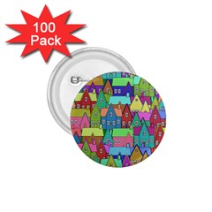 Neighborhood In Color 1 75  Buttons (100 Pack)  by Nexatart