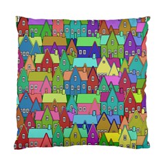 Neighborhood In Color Standard Cushion Case (one Side) by Nexatart