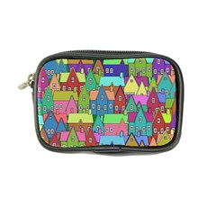 Neighborhood In Color Coin Purse by Nexatart