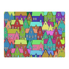 Neighborhood In Color Double Sided Flano Blanket (mini)  by Nexatart