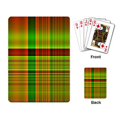 Multicoloured Background Pattern Playing Card by Nexatart