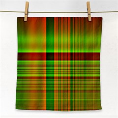 Multicoloured Background Pattern Face Towel by Nexatart