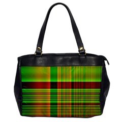 Multicoloured Background Pattern Office Handbags by Nexatart