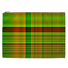 Multicoloured Background Pattern Cosmetic Bag (xxl) 