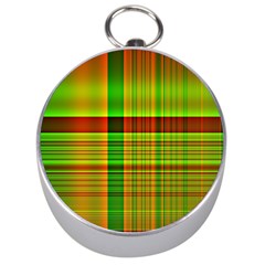 Multicoloured Background Pattern Silver Compasses by Nexatart