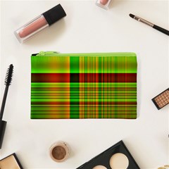 Multicoloured Background Pattern Cosmetic Bag (xs) by Nexatart