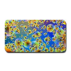 Color Particle Background Medium Bar Mats by Nexatart