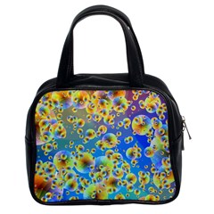 Color Particle Background Classic Handbags (2 Sides) by Nexatart