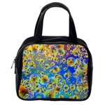 Color Particle Background Classic Handbags (2 Sides) Back