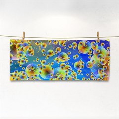 Color Particle Background Cosmetic Storage Cases by Nexatart