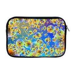 Color Particle Background Apple Macbook Pro 17  Zipper Case by Nexatart