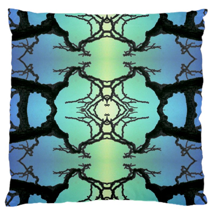 Branches With Diffuse Colour Background Standard Flano Cushion Case (Two Sides)