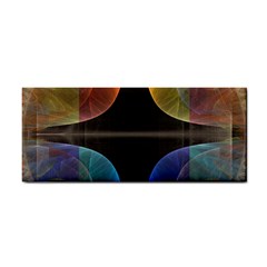 Black Cross With Color Map Fractal Image Of Black Cross With Color Map Cosmetic Storage Cases by Nexatart