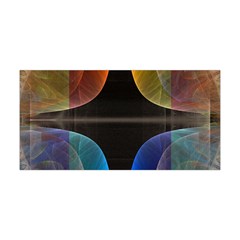 Black Cross With Color Map Fractal Image Of Black Cross With Color Map Yoga Headband by Nexatart