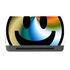 Simple Smiley In Color Memory Card Reader With Cf by Nexatart