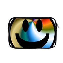 Simple Smiley In Color Apple Macbook Pro 13  Zipper Case by Nexatart