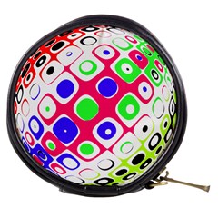 Color Ball Sphere With Color Dots Mini Makeup Bags by Nexatart