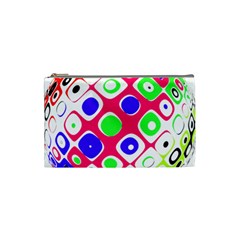 Color Ball Sphere With Color Dots Cosmetic Bag (small)  by Nexatart