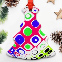 Color Ball Sphere With Color Dots Christmas Tree Ornament (two Sides) by Nexatart