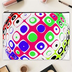 Color Ball Sphere With Color Dots Cosmetic Bag (xxxl)  by Nexatart