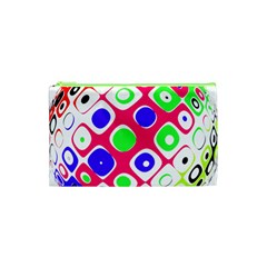 Color Ball Sphere With Color Dots Cosmetic Bag (xs) by Nexatart