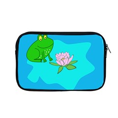 Frog Flower Lilypad Lily Pad Water Apple Macbook Pro 13  Zipper Case by Nexatart