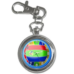 Balloon Volleyball Ball Sport Key Chain Watches by Nexatart