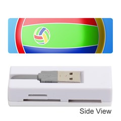 Balloon Volleyball Ball Sport Memory Card Reader (stick)  by Nexatart