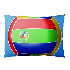 Balloon Volleyball Ball Sport Pillow Case (two Sides) by Nexatart