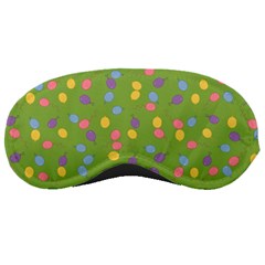 Balloon Grass Party Green Purple Sleeping Masks by Nexatart